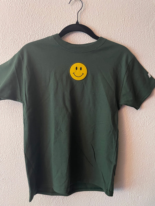 SMILEY Tee | Tee in Green, Purp, Pink