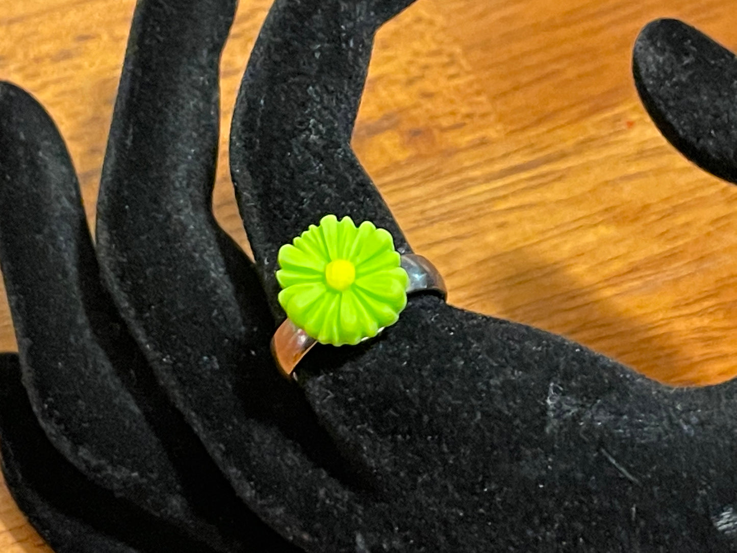 Green Flower | Ring