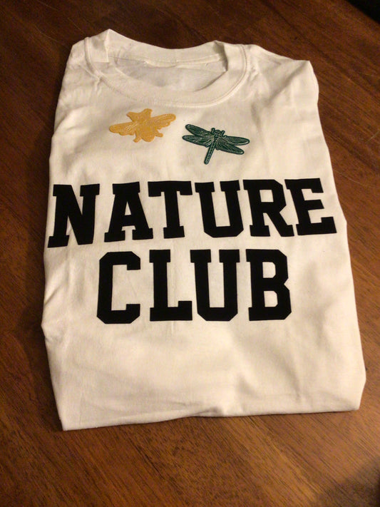 “Nature Club” | Tee in White