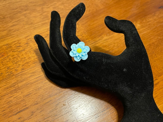 Blue Flower | Ring